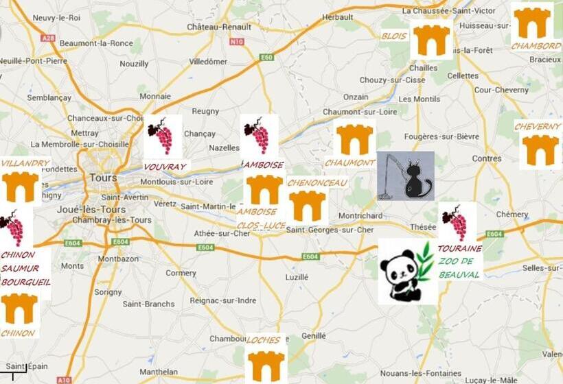 مبيت وإفطار Au Chat Qui Pêche