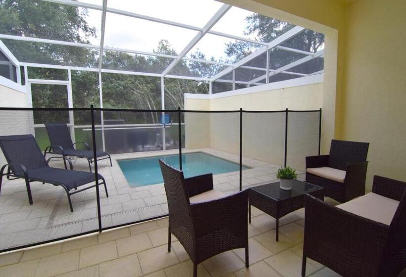 مبيت وإفطار Queen Suite With Private Bathroom Near Orlando