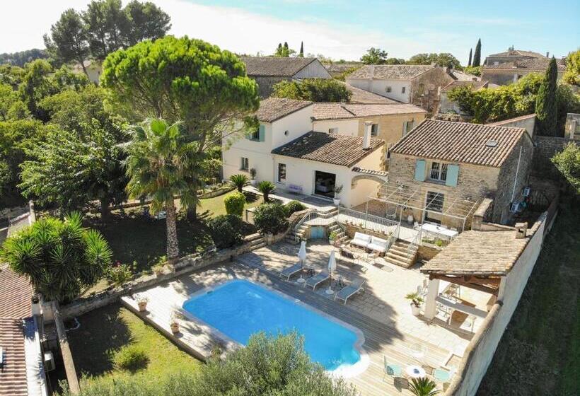 بنسيون Domaine En Pierre Avec Piscine Et Jacuzzi Au Mas Lucia