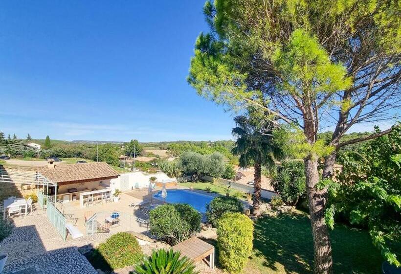 بنسيون Domaine En Pierre Avec Piscine Et Jacuzzi Au Mas Lucia