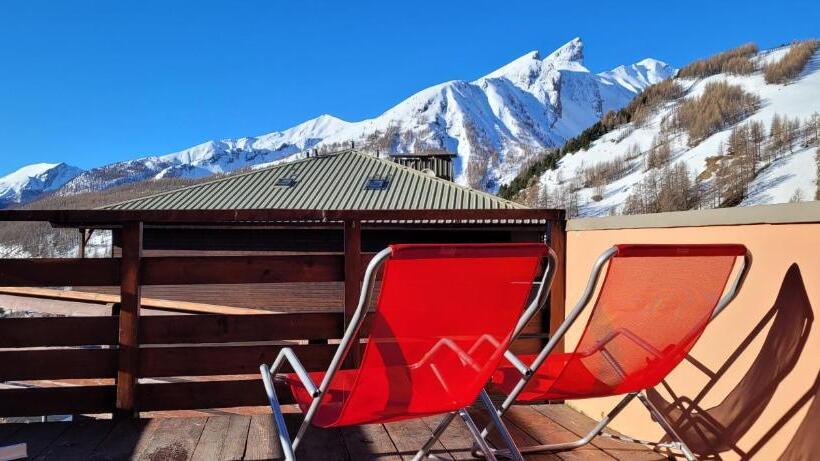 膳宿费 Studio Rez De Neige Terrasse