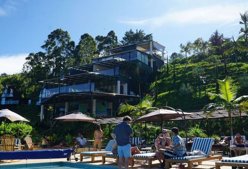 פנסיון Viajero Guatapé Hostel & Lake Club