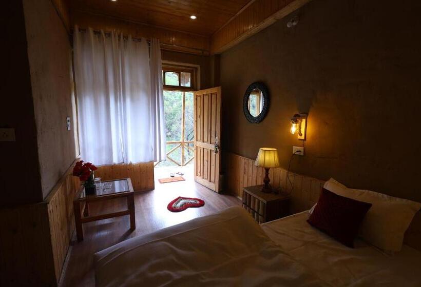 酒店 Tirthan Village Resort   Tirthan Valley