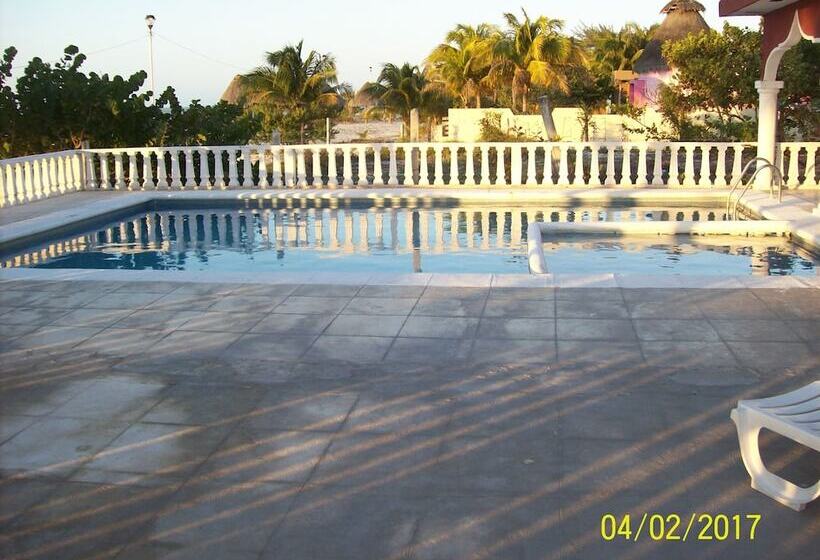 פנסיון Flamingo Guest House Celestún