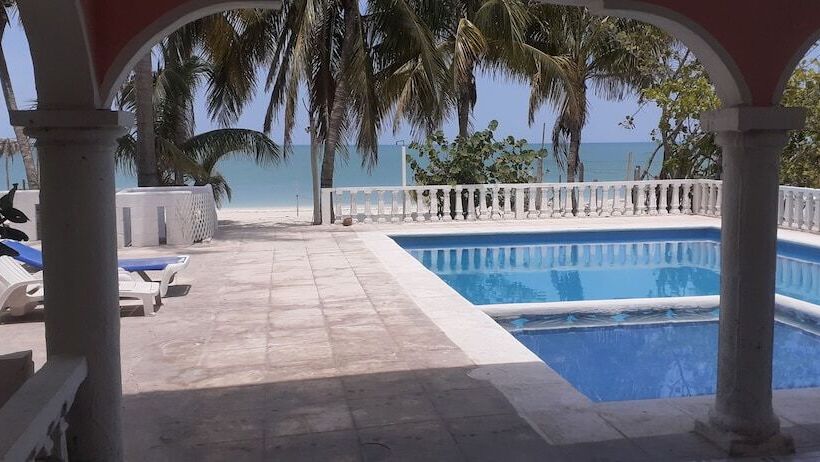 פנסיון Flamingo Guest House Celestún