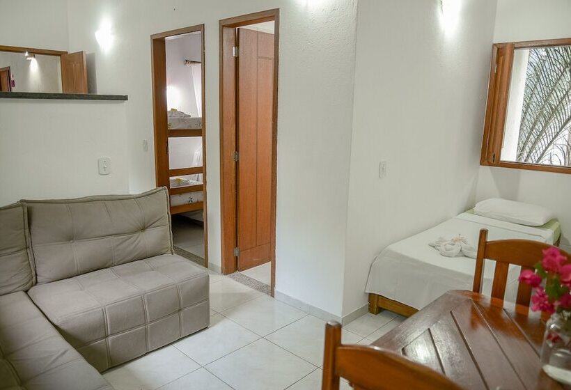 ホテル Pousada Sonhos De Praia Chalés