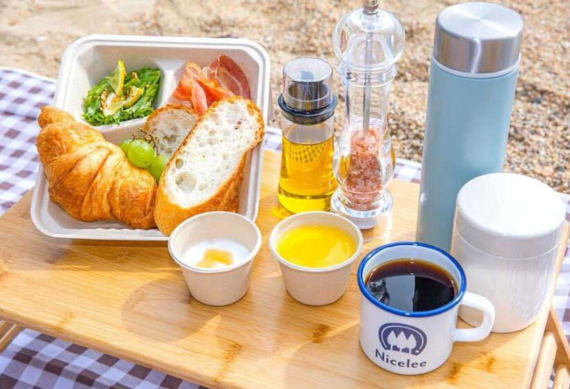 בית מלון כפרי Tentoumi Shibukawa Beach Glamping