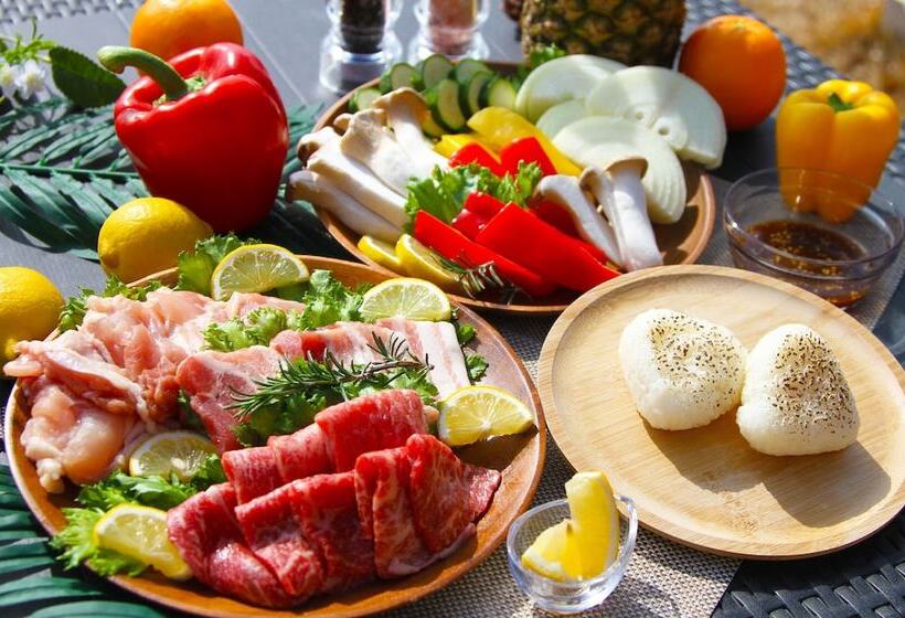 בית מלון כפרי Tentoumi Shibukawa Beach Glamping