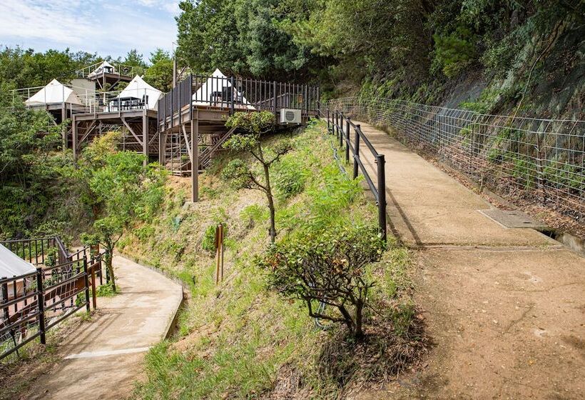 בית מלון כפרי Tentoumi Shibukawa Beach Glamping