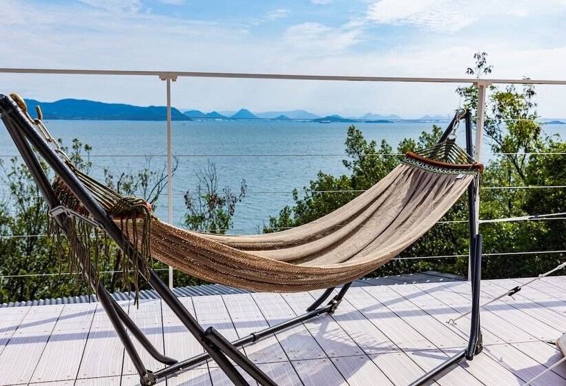 בית מלון כפרי Tentoumi Shibukawa Beach Glamping