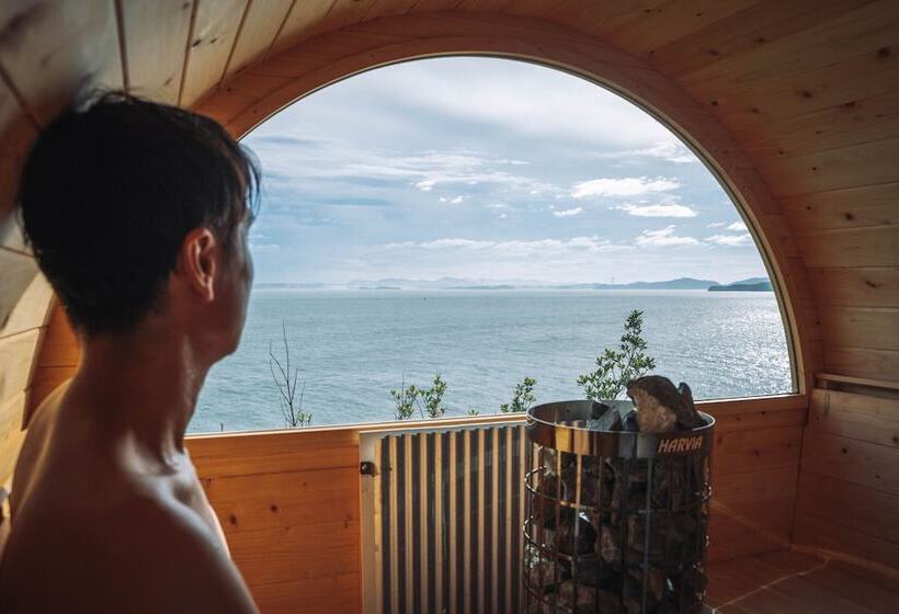 בית מלון כפרי Tentoumi Shibukawa Beach Glamping