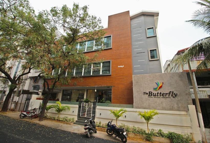 فندق The Butterfly Luxury Serviced Apartments Visakhapatnam