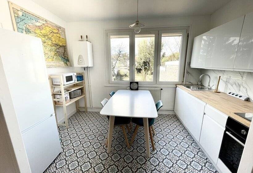 פנסיון Belle Maison Avec Grand Jardin Et Garage