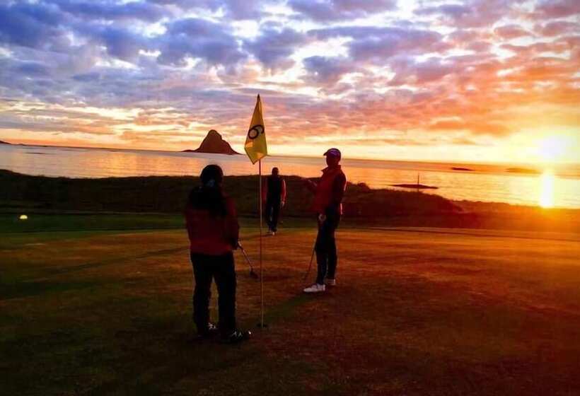 渡假胜地  Midnattsol Rom Og Hytter