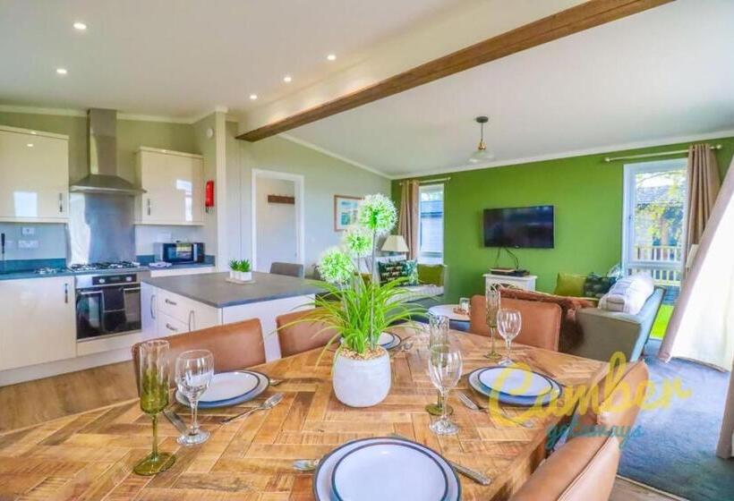 Отель Puddledock   Luxury Lodge   Romney Marsh, Kent