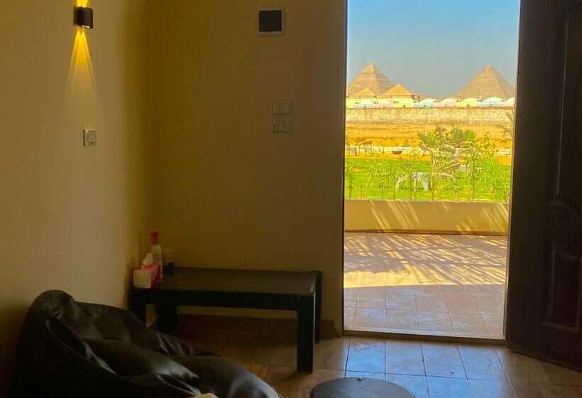مبيت وإفطار Camp Pyramids View