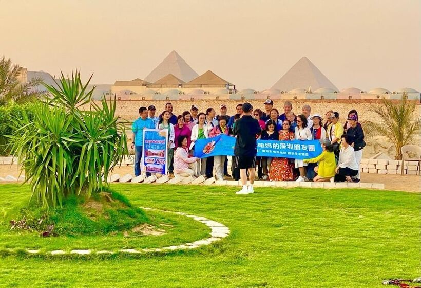 مبيت وإفطار Camp Pyramids View