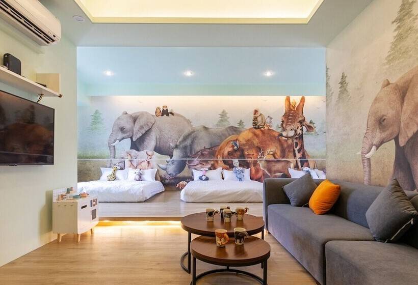 تختخواب و صبحانه Wunan Zoo Family Homestay