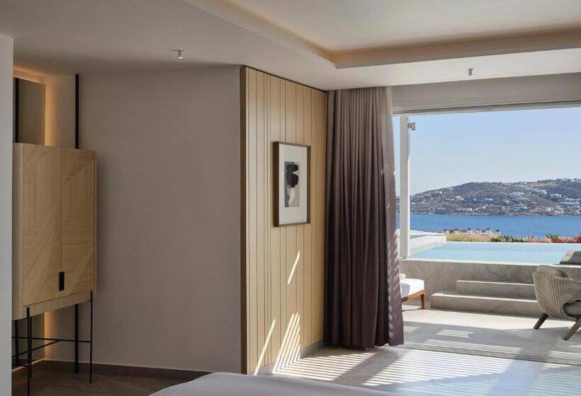 호텔 Deos Mykonos   A Myconian Collection