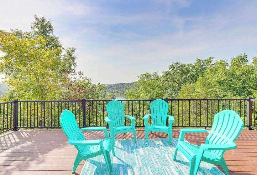 A Frame Hardy Cabin W/ Spring River Views!