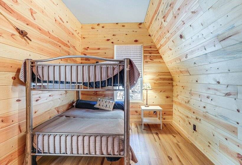 A Frame Hardy Cabin W/ Spring River Views!