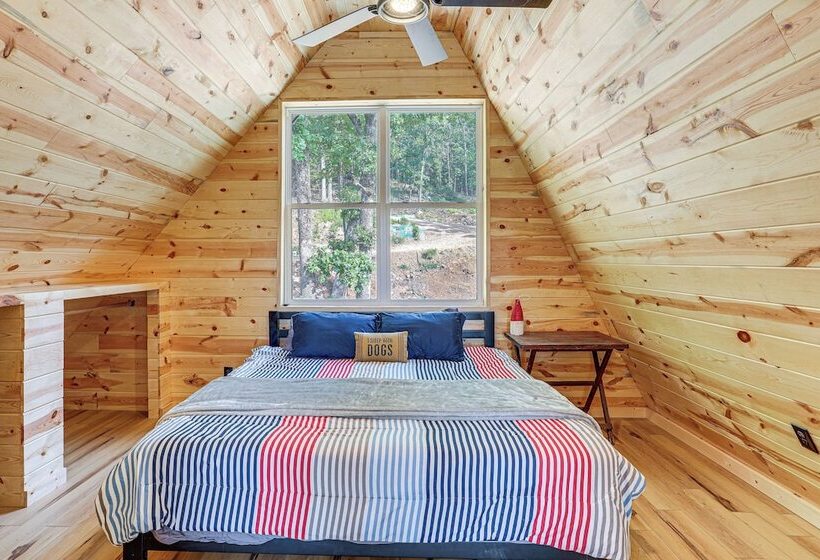A Frame Hardy Cabin W/ Spring River Views!