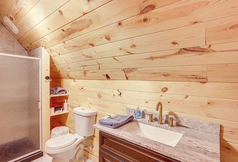 A Frame Hardy Cabin W/ Spring River Views!