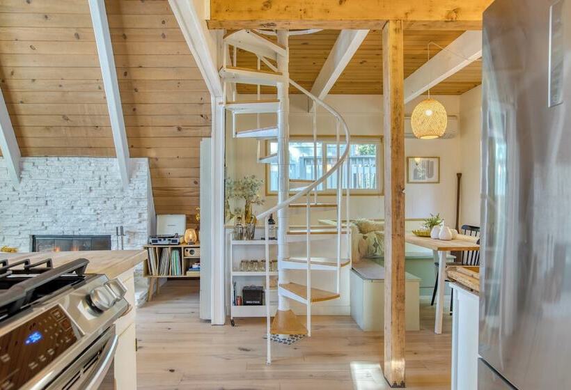 2 Decks W/ Lake Glimpse Views Modern Luxe Cabin A Frame Retreat By Avantstay