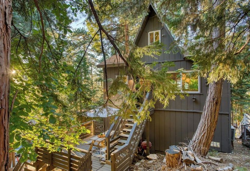 2 Decks W/ Lake Glimpse Views Modern Luxe Cabin A Frame Retreat By Avantstay