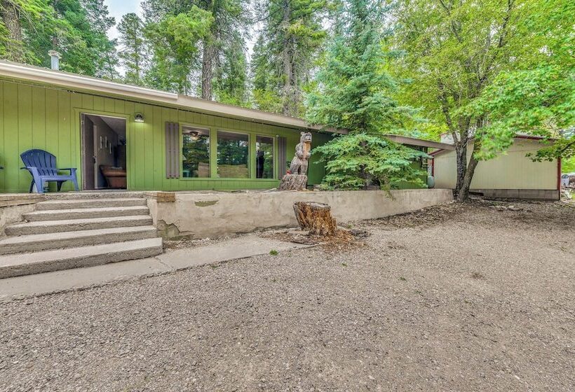 Central Cloudcroft Retreat W/ Wood Burning Stove!
