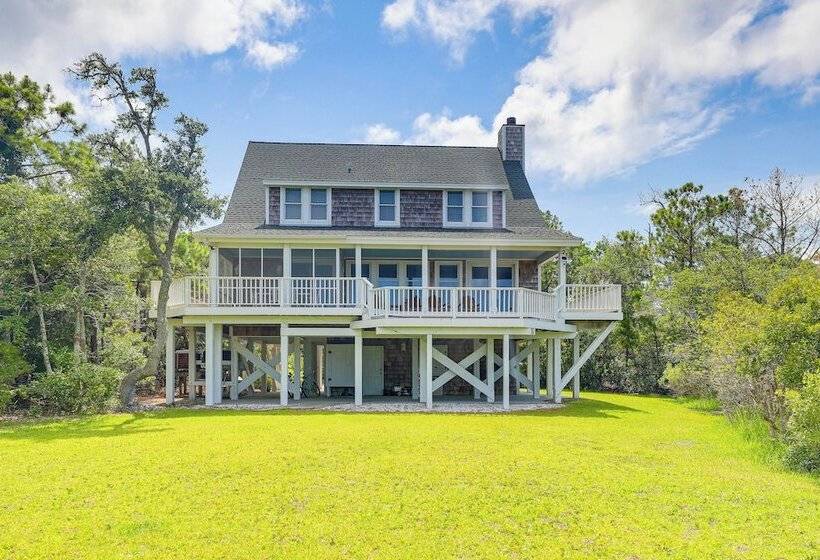 Waterfront Home W/ Screened Porch & Boat Access