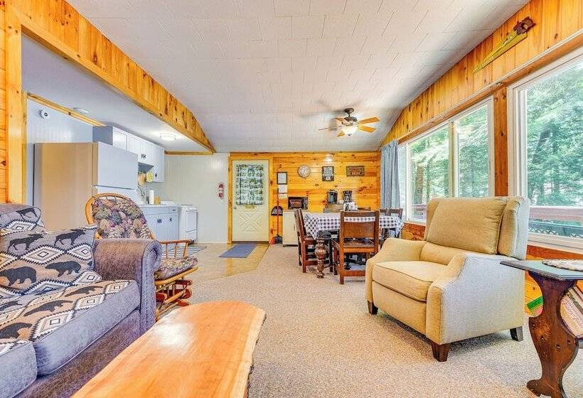 Inlet Lakefront Home: Private Dock & Beach Access!