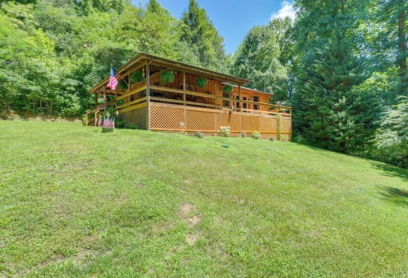 Secluded Cosby Cabin W/ Wraparound Deck