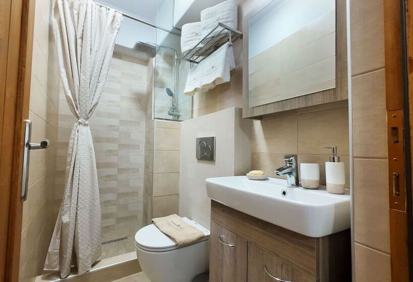 펜션 Myrsini S Studios In Chorto Pelion