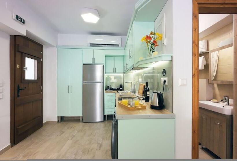 펜션 Myrsini S Studios In Chorto Pelion