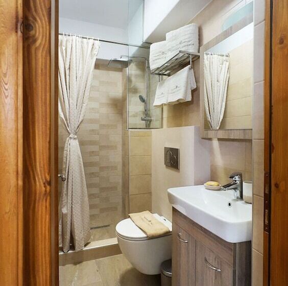 펜션 Myrsini S Studios In Chorto Pelion