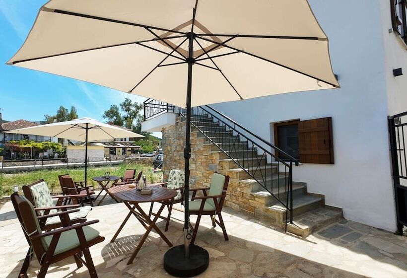 펜션 Myrsini S Studios In Chorto Pelion