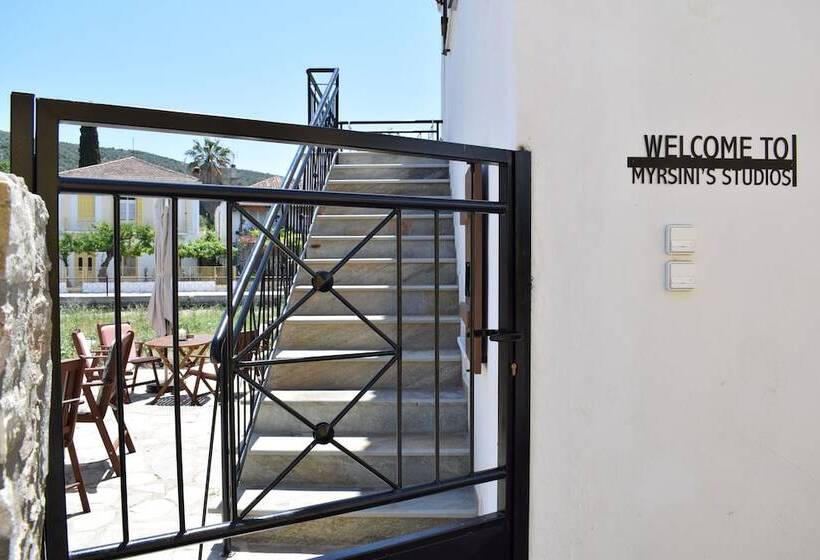 펜션 Myrsini S Studios In Chorto Pelion