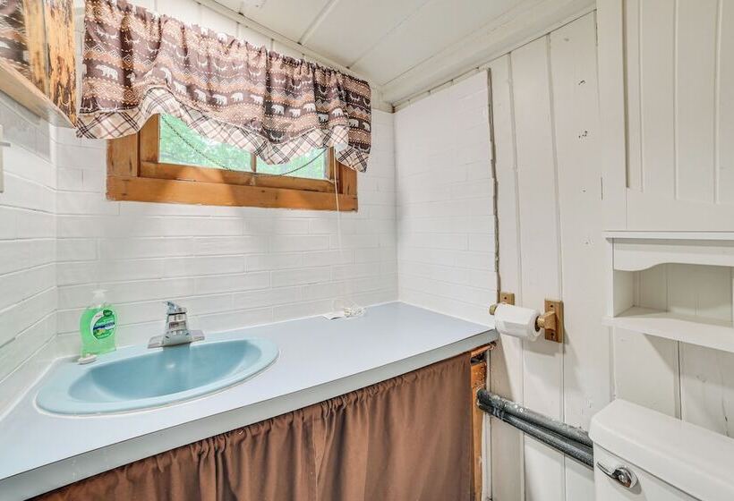 Rustic Michigan Lakeside Cabin W/ Private Dock!