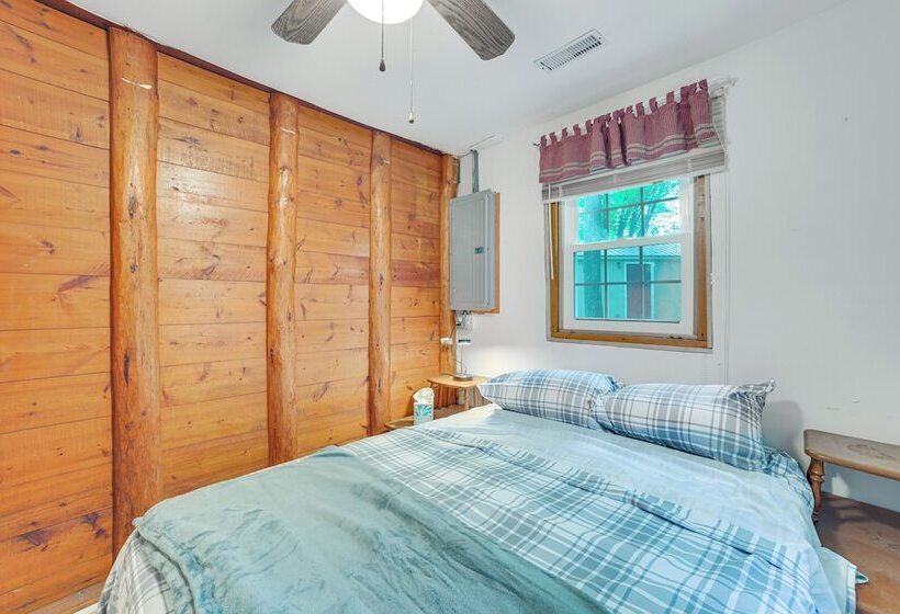 Rustic Michigan Lakeside Cabin W/ Private Dock!