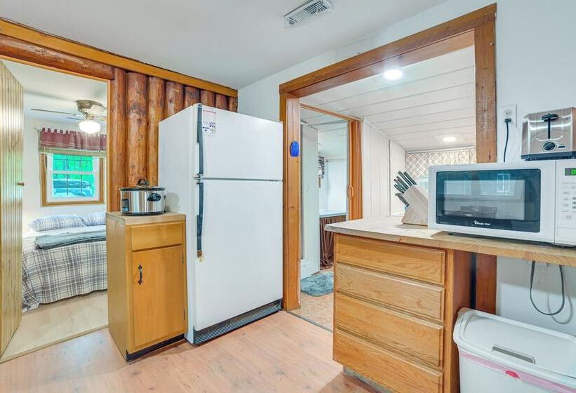 Rustic Michigan Lakeside Cabin W/ Private Dock!