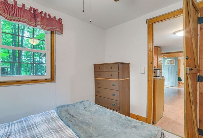 Rustic Michigan Lakeside Cabin W/ Private Dock!