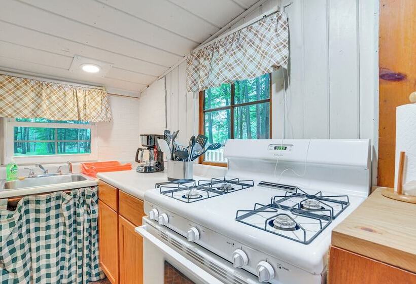 Rustic Michigan Lakeside Cabin W/ Private Dock!