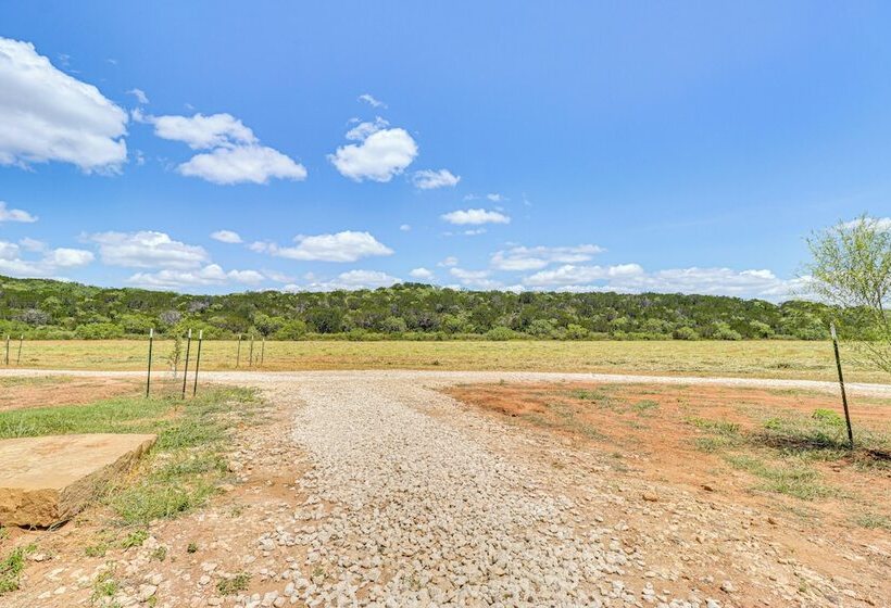 Spacious & Elegant Goldthwaite Escape On 72 Acres!