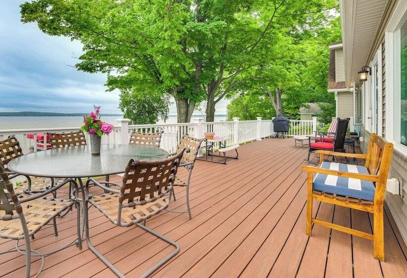 Dock & Kayaks: Waterfront Burt Lake Cottage