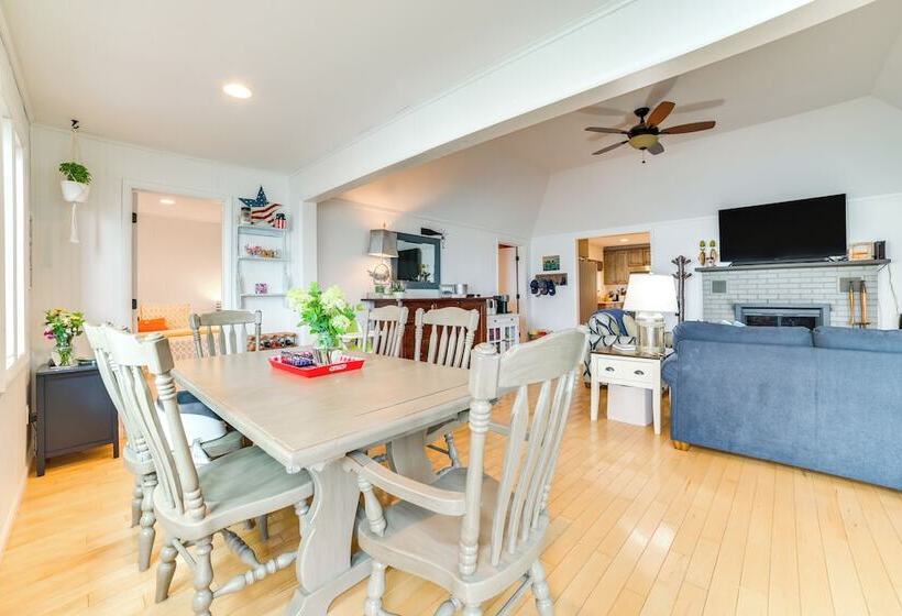 Dock & Kayaks: Waterfront Burt Lake Cottage