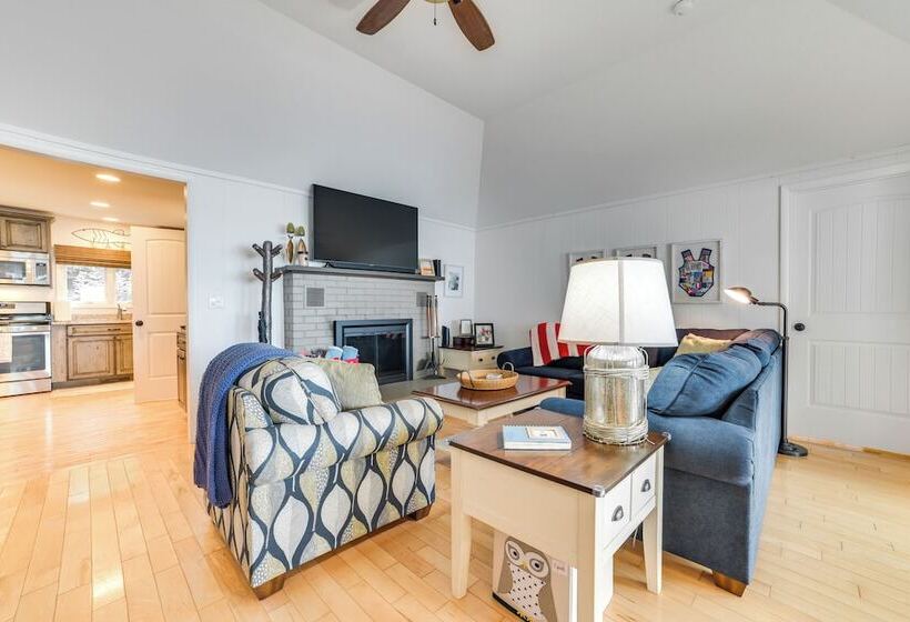 Dock & Kayaks: Waterfront Burt Lake Cottage