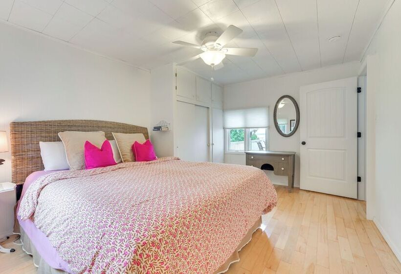 Dock & Kayaks: Waterfront Burt Lake Cottage