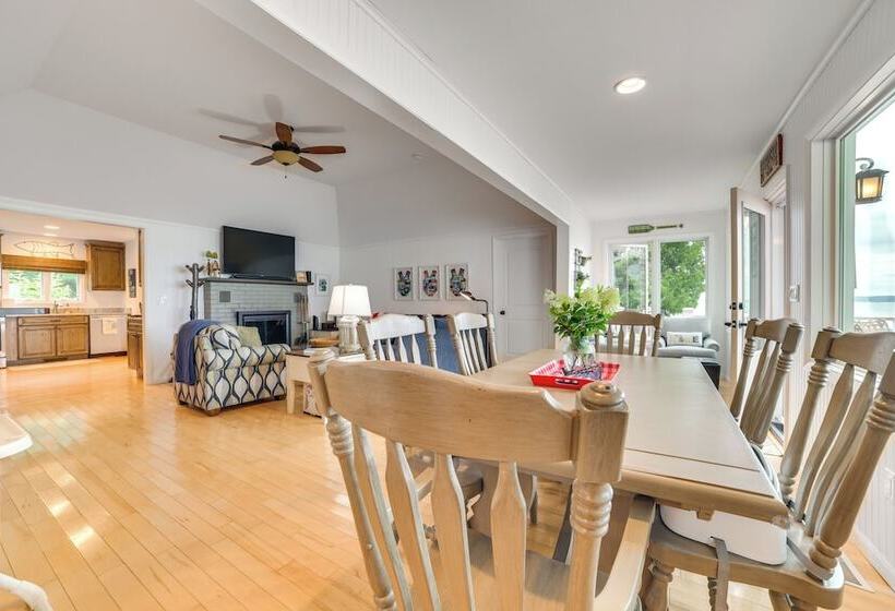 Dock & Kayaks: Waterfront Burt Lake Cottage