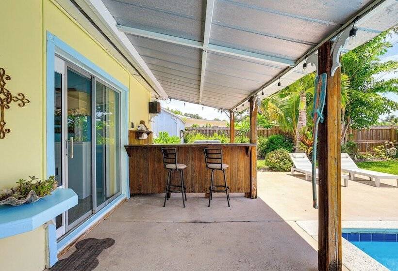 Waterfront Vero Beach Home W/ Pool & Boat Dock!